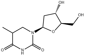 5,6-DIHYDROTHYMIDINE Struktur