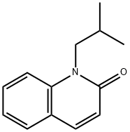 1-(2-Methylpropyl)quinolin-2(1H)-one Struktur