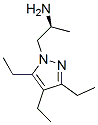 1H-Pyrazole-1-ethanamine,3,4,5-triethyl-alpha-methyl-,(alphaS)-(9CI) 结构式