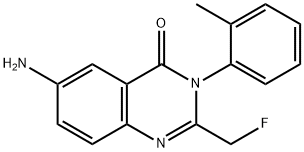 Afloqualone Structure