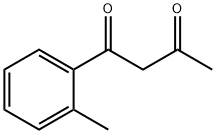 1-(2-甲基苯基)丁烷-1,3-二酮 结构式