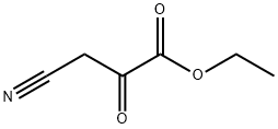 Propanoic acid, 3-cyano-2-oxo-, ethyl ester Struktur