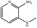 2-氨基-3-甲基氨基吡啶 结构式