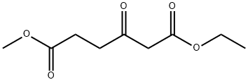 5-甲氧基羰基-3-氧代戊酸乙酯 结构式