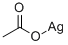 Silver acetate Structure