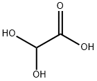 一水乙醛酸,563-96-2,结构式