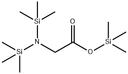 N,N-Bis(trimethylsilyl)glycine trimethylsilyl ester Struktur