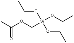 ACETOXYMETHYLTRIETHOXYSILANE Structure