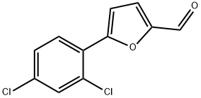 5-(2,4-二氯苯基)糠醛, 56300-69-7, 结构式