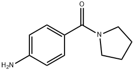 4-(PYRROLIDIN-1-YLCARBONYL)ANILINE Structure