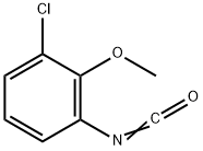 3-Chloro-2-methoxyphenyl isocyanate Structure