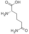 (+)-5-カルバモイル-L-ノルバリン 化学構造式