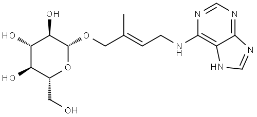 TRANS-ZEATIN GLUCOSIDE Structure