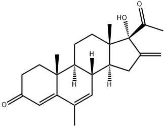 美伦孕酮,5633-18-1,结构式