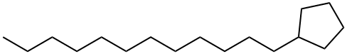 Cyclopentane, dodecyl- Struktur