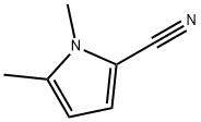1,5-二甲基-2-吡咯甲腈, 56341-36-7, 结构式