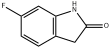 6-フルオロオキシンドール 化学構造式