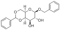 苄基4,6-O-亚苄基-Β-D-吡喃半乳糖苷, 56341-65-2, 结构式