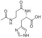 N-乙酰肌肽,56353-15-2,结构式