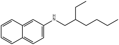 N-(2-ethylhexyl)naphthalen-2-amine,56358-17-9,结构式