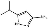 5-异丙基-1H-吡唑-3-胺, 56367-24-9, 结构式