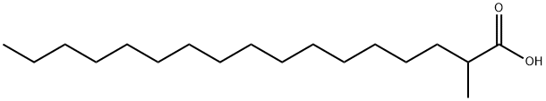 2-methylheptadecanoic acid Struktur