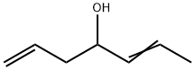 1,5-HEPTADIEN-4-OL Structure