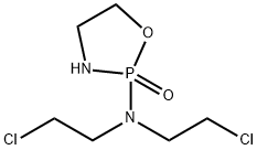 N,N-Bis(2-chloroethyl)phosporamidic acid hydrogen (2-aminoethyl) ester Structure