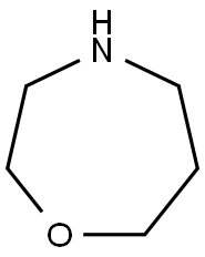 [1,4]オキサゼパン 化学構造式