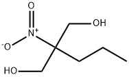β-ニトロ-β-ヒドロキシメチルアミルアルコール 化学構造式