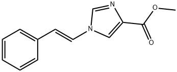 1-[(E)-2-Phenylethenyl]-1H-imidazole-4-carboxylic acid methyl ester|