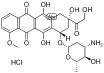 Epirubicin hydrochloride Structure