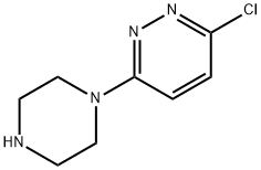 1-(6-Chloropyridazino-3-yl)piperazine Struktur