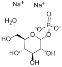β-D-グルコピラノース1-りん酸 化学構造式