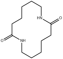 1,8-ジアザシクロテトラデカン-2,9-ジオン 化学構造式