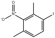 1-碘-2,4-二甲基-3-硝基苯,56404-21-8,结构式