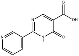 4-Oxo-2-(pyridin-3-yl)-3H-pyrimidine-5-carboxylic acid Structure