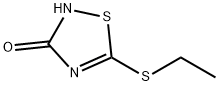 5-ETHYLTHIO-3-HYDROXY-1,2,4-THIADIAZOLE 化学構造式