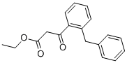 ethyl 2-benzylbenzoylacetate Struktur