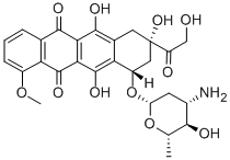 Epirubicin Struktur