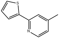 4-methyl-2-thiophen-2-yl-pyridine Structure