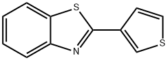 Benzothiazole, 2-(3-thienyl)- (9CI) Structure