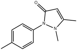 2,3-DIMETHYL-1-(4-METHYLPHENYL)-3-PYRAZOLIN-5-ONE Structure