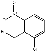 6-氯-2-硝基溴苄 结构式