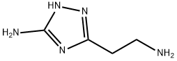5-(2-アミノエチル)-1H-1,2,4-トリアゾール-3-アミン 化学構造式