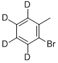2-BROMOTOLUENE-3,4,5,6-D4, 56444-57-6, 结构式