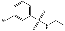 3-アミノ-N-エチルベンゼンスルホンアミド 化学構造式