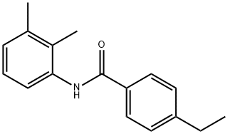 Benzamide, N-(2,3-dimethylphenyl)-4-ethyl- (9CI) Structure