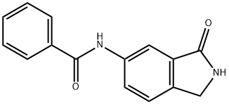 Benzamide, N-(2,3-dihydro-3-oxo-1H-isoindol-5-yl)- (9CI) Structure