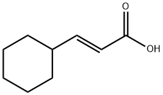 (2E)-3-CYCLOHEXYLPROP-2-ENOIC ACID, 56453-86-2, 结构式